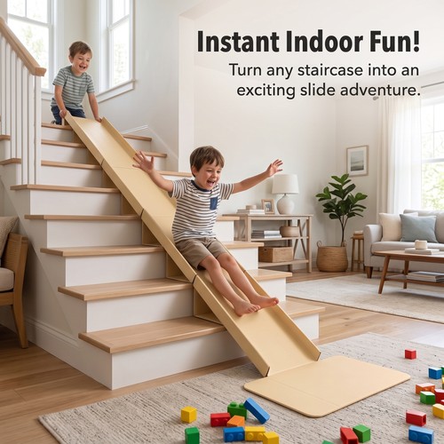 Kids indoor outdoor stairway - indoor,