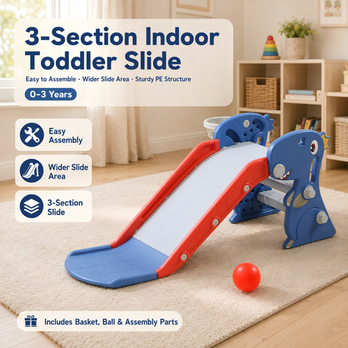 Toddler indoor slide with - toddler,