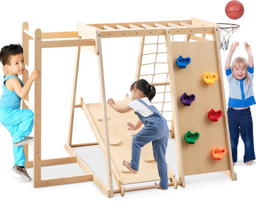 Indoor climbing frame for - climbing,