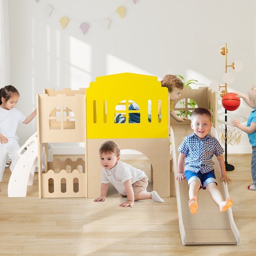 Toddler slide set kids indoor - set,