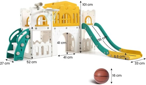 8in1 toddler slide climber - 8in1,
