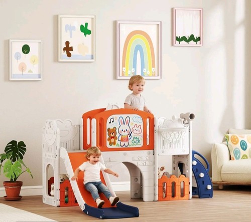 Toddler slide playset - in,