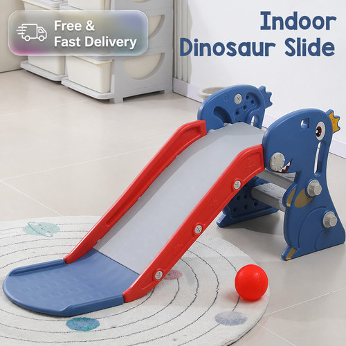 Kids indoor slide - kids, dinosaur